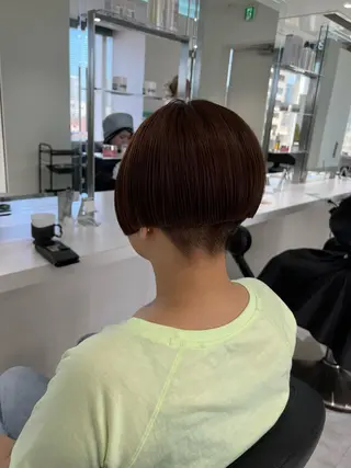 ショート ✨池袋で1番キレイな ボブ✂️ケンボーのヘアスタイル