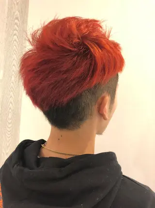 カラー メンズ 松佐 ゆかりのヘアスタイル