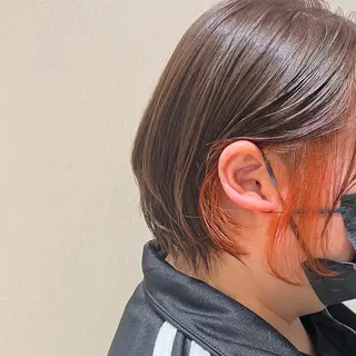 堀結香/顔まわり レイヤー/蒲生四丁目のヘアスタイル