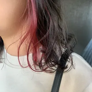 ミディアム カラー chouette/ 根本優希のヘアスタイル