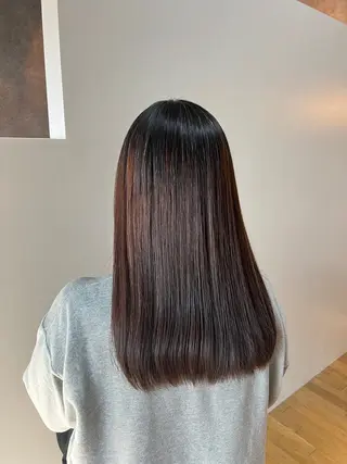 ロング レディース特化 ナチュラル☘︎︎芹七のヘアスタイル