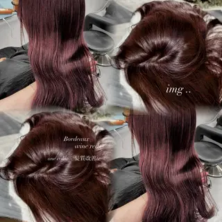 ショート カラー モテ艶韓国ヘア 🤍りんのヘアスタイル