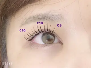 マツエク・マツパ Matsumoto Rikaのマツエク・マツパデザイン