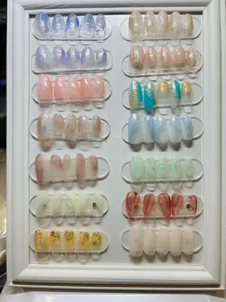 ネイル 黒川 舞のネイルデザイン