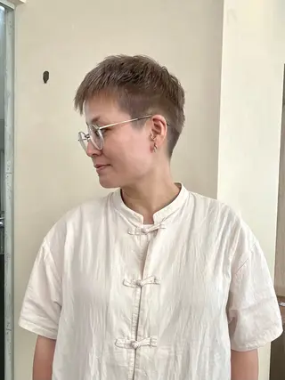 ショート カラー 似合わせ/美髪カラー /カンナのヘアスタイル