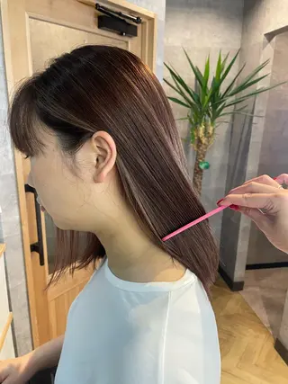 ミディアム script.所属・艶髪 🌸木下なつみのヘアスタイル