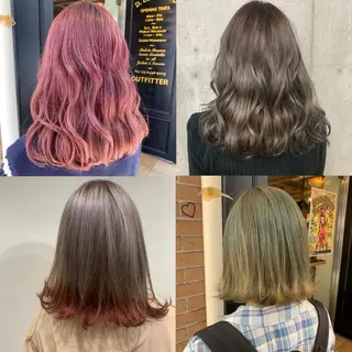 ミディアム カラー 🕊miki モテ髪🫧のヘアスタイル