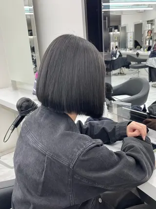 カラー 🫧韓国/似合わせ ボブRION🫧のヘアスタイル