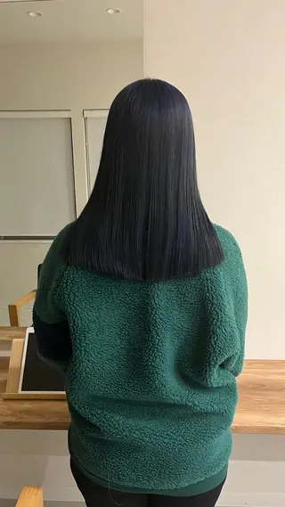 ミディアム 💭透明感/艶髪🫧 haluki🫧‪のヘアスタイル