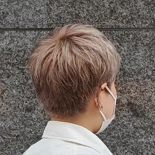 ショート カラー 💫似合わせカット 💫かずはのヘアスタイル