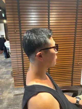 ショート カトウ ヒロキのヘアスタイル