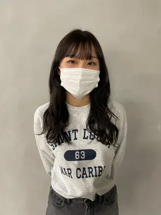 ロング さかい れおなのヘアスタイル