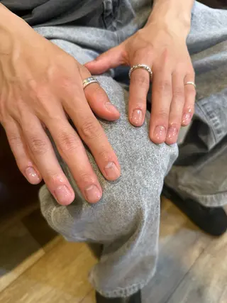 メンズ ネイル メンズガーデン yuriのネイルデザイン