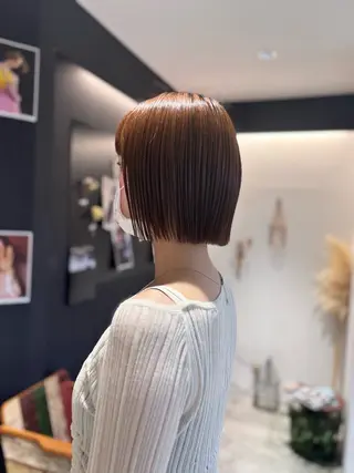 ミディアム 菅原 佑月のヘアスタイル