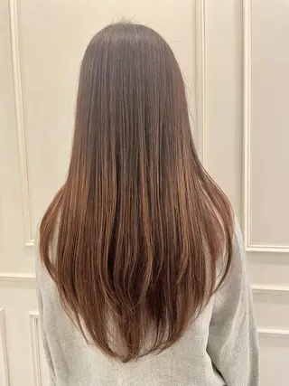 ロング 🍒顔周り/レイヤー /韓国風/アリサ🍒のヘアスタイル