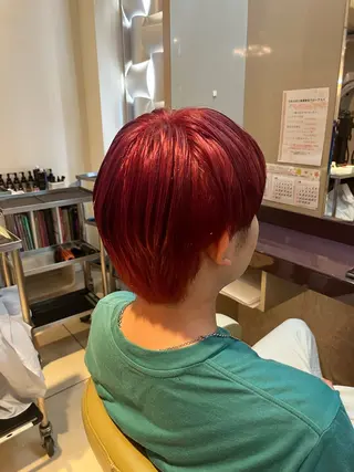 カラー メンズ 八重樫 夢愛のヘアスタイル