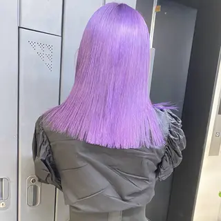 セミロング カラー chlom所属・🌱大人ハイトーン RENのヘアスタイル