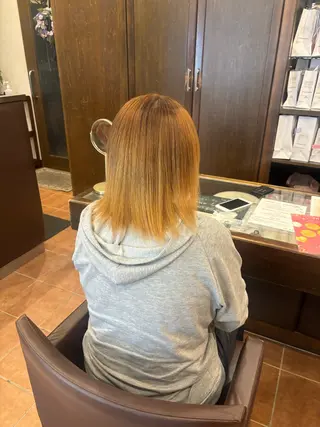 ミディアム 武藤 冬月のヘアスタイル