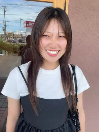 ロング カラー belta.🌱 安藝夏花🌻のヘアスタイル