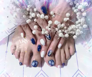 ネイル ラベンダー💖日暮里 ルル💖ネイルのネイルデザイン