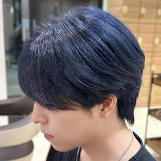 カラー メンズ ラフィス池袋所属・✨本格的韓国スタイル 特化✨ﾊﾙｶ✨️のヘアスタイル