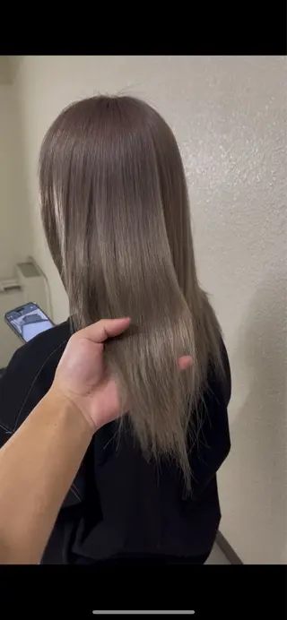 ミディアム カラー カットモデル募集 村上海成のヘアスタイル