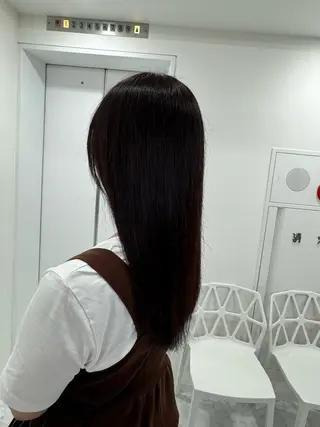 カラー 大人っぽ韓国🤍ブリ ーチ/mitsukiのヘアスタイル