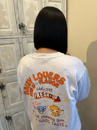 ショート ルプラボウ/中村潤菜 /ボブヘアのヘアスタイル