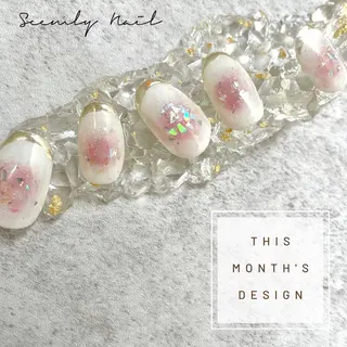 ネイル Seemly 千田町店所属・フラワーパラジェル 🌸シームリーエミのネイルデザイン