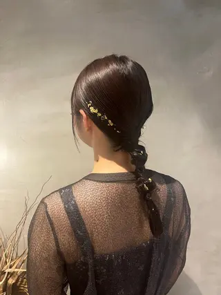 ヘアアレンジ one chair所属・one  chair natsumiのヘアスタイル