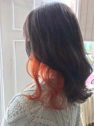 ミディアム カラー Blanco Color&Careのヘアスタイル