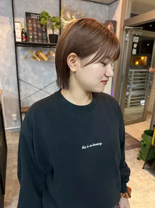 ショート C’LD hair  produce /シールドヘア所属・モテ髪/ボブ/ショー ト/アダチフウトのヘアスタイル