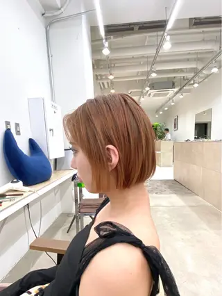 ショート カラー BOB🌟ハイトーン /ブリーチ/TAKUのヘアスタイル