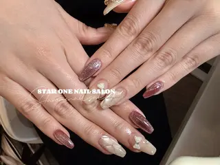 ネイル 星 あみのネイルデザイン