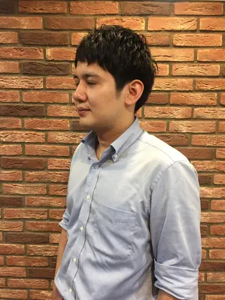 ショート 赤坂barber 古澤慶一郎【モテ髪】のヘアスタイル