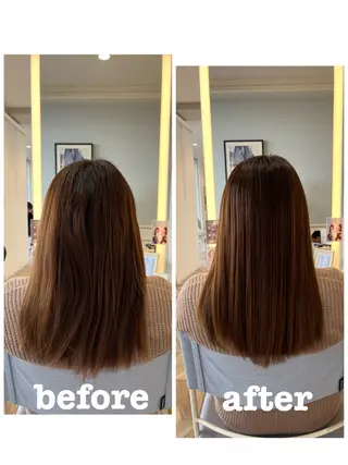 セミロング 髪質改善/ 似合わせ/古津遼平のヘアスタイル