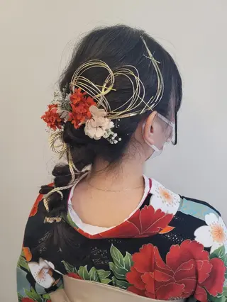 ロング ヘアアレンジ 鈴木 翠のヘアスタイル