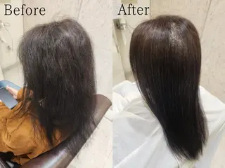 津波古 杏純のヘアスタイル