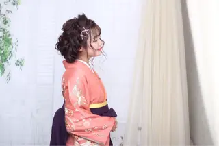 ロング ヘアアレンジ ✨店長 鈴木輝✨のヘアスタイル