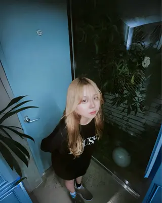 ロング ハイトーン/ブリーチ /ウルフ/しゅーたのヘアスタイル