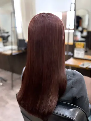 ロング カラー 🦄🩵YUNA 🩵🦄のヘアスタイル
