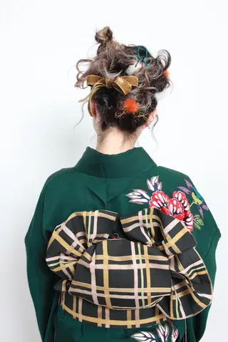 ミディアム カラー デザインカット🎨 ボブ🫟おざきのヘアスタイル