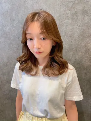 ミディアム BUCKS【天王寺】 バックス【駅30秒】のヘアスタイル