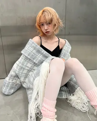 ショート カラー LA KING KYOTO所属・レイヤーカット/ miranのヘアスタイル