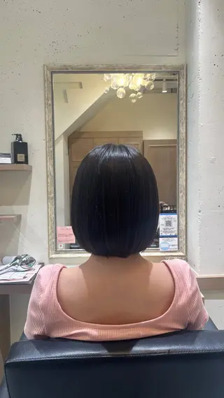 ショート 盛れる顔周り/髪質 改善/ふみか🩰🤍のヘアスタイル