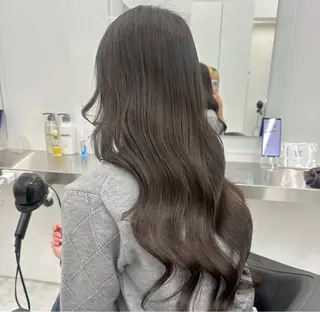 ロング カラー 🤍上品韓国ガーリー 🤍ひとみ🤍のヘアスタイル