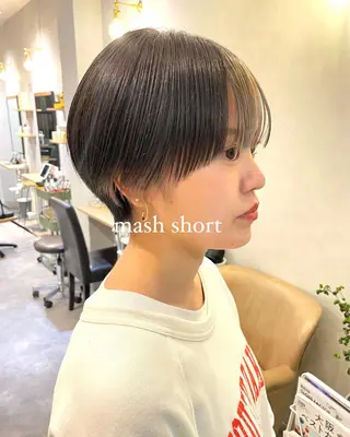 ショート salowin梅田茶屋町north所属・くがれいじ 梅田/ショート/ボブのヘアスタイル