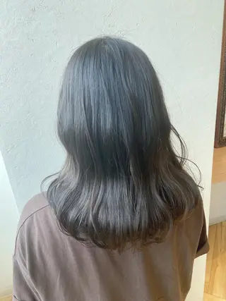 セミロング ✨髪質改善/透明感✨ 西野　陽のヘアスタイル