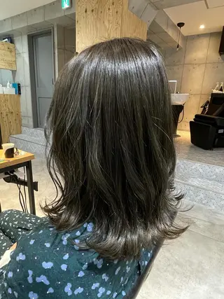 ミディアム カラー 😎newi池袋😎 ミタショウタのヘアスタイル