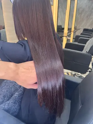 ロング パーマ 🌈カラー特化 ハイトーンけいと🌈のヘアスタイル